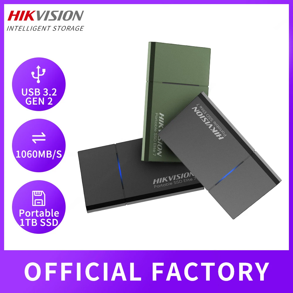 

Внешний жесткий диск HIKVISION, 500 Гб, ТБ, портативный расширительный жесткий диск, накопитель для телефона, планшета, ПК, ноутбука, подарок