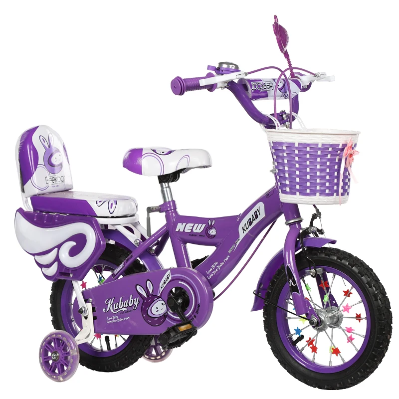 

Bicycle Children Tricycle Quad Balance Kid Ride Bike For 2-13 Years Old With Assist Wheel
