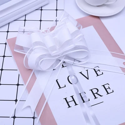 200 шт. большая симпатичная лента с бантом для подарка Свадебная Упаковка