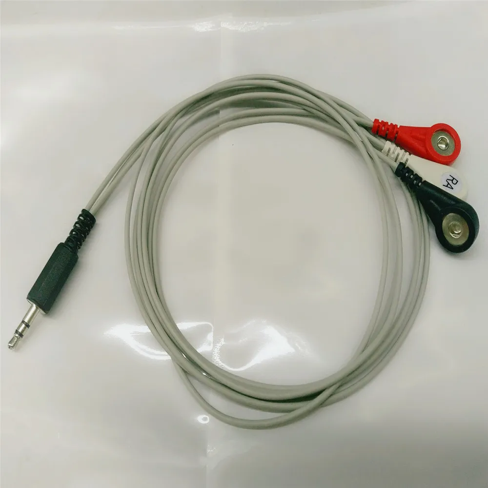 10 шт./лот Бесплатная доставка ЭКГ кабель DC3.5 головка специальный разъем для