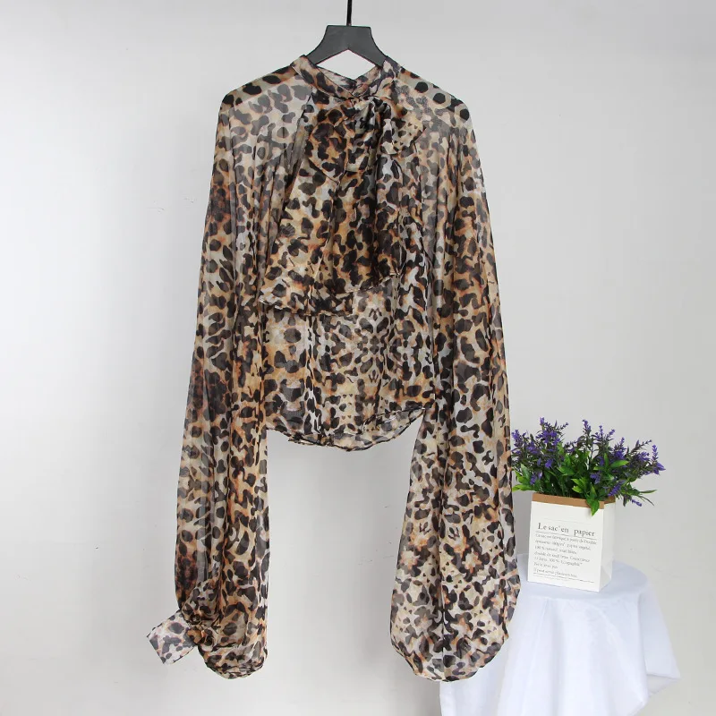 Европейский и американский стиль новинка 2020 Весенняя женская модная блузка