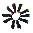 Новый, 2 предмета Эргономичный горный велосипед дорожный велосипедВелоспорт нескользящей низкой подошве с Грипсы Противоскользящий Rountain велосипедный замок на руль велосипеда