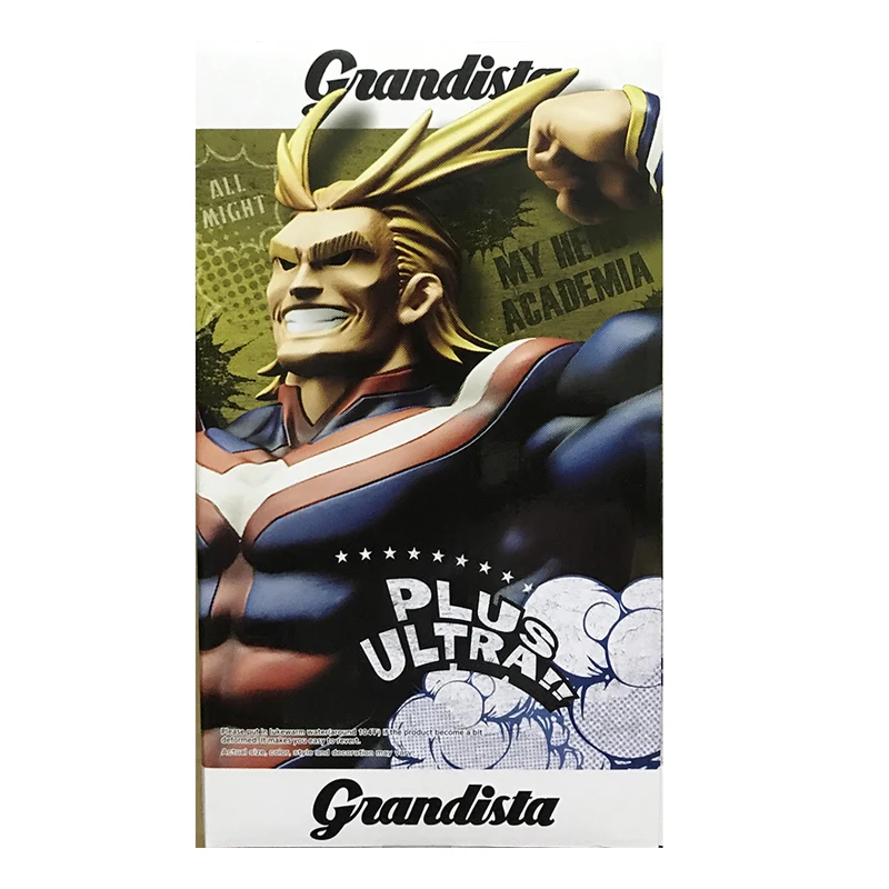 

Grandista Allmight Original Banpresto My Hero Academia 28Cm Action Figure Pvc Model Collectible Toys Gift