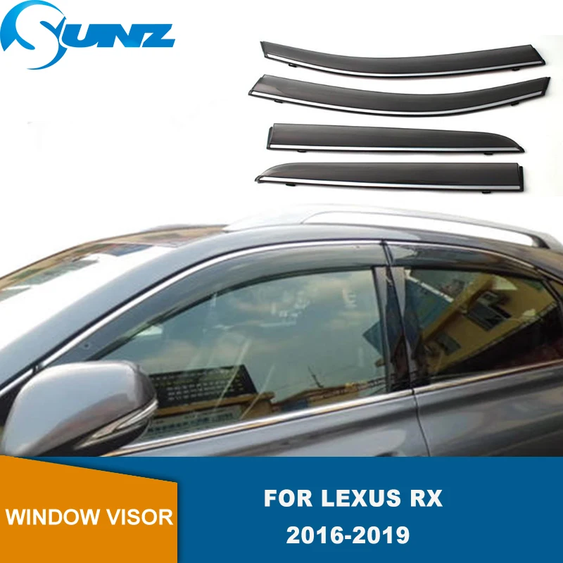 Ветра козырек дефлекторы дождь для LEXUS RX 2016 2017 2018 2019 от солнца Козырьки навесы