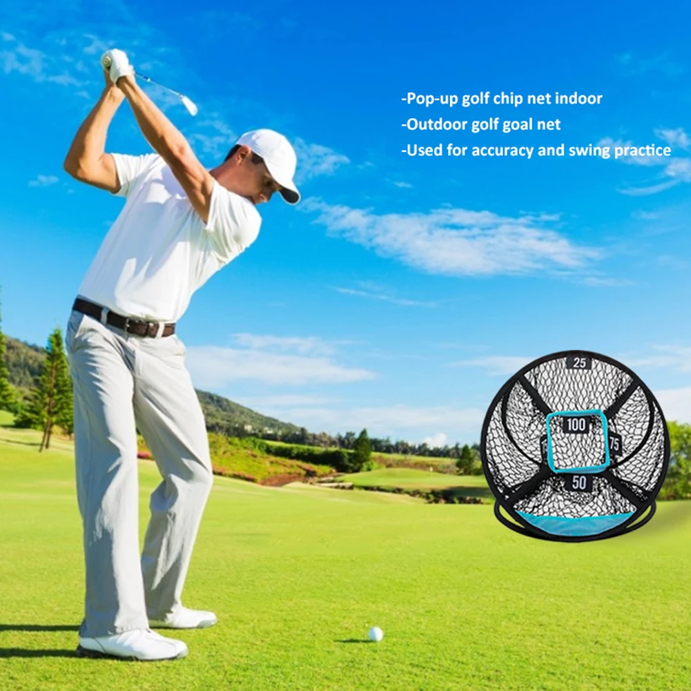 Nylon Golf Practice Net Indoor Outdoor Chipping Pitching Cages Target Nets Accessories Sports | Спорт и развлечения