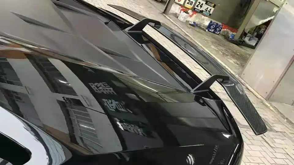 JINGHANG углеродного волокна заднего крыла багажник выступ Спойлеры для Lamborghini Huracan LP580 LP610