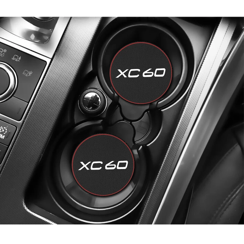 1 шт. коврики для салона автомобиля Кожаная подставка Volvo XC60 V40 V60 S60L S80 XC80 XC90