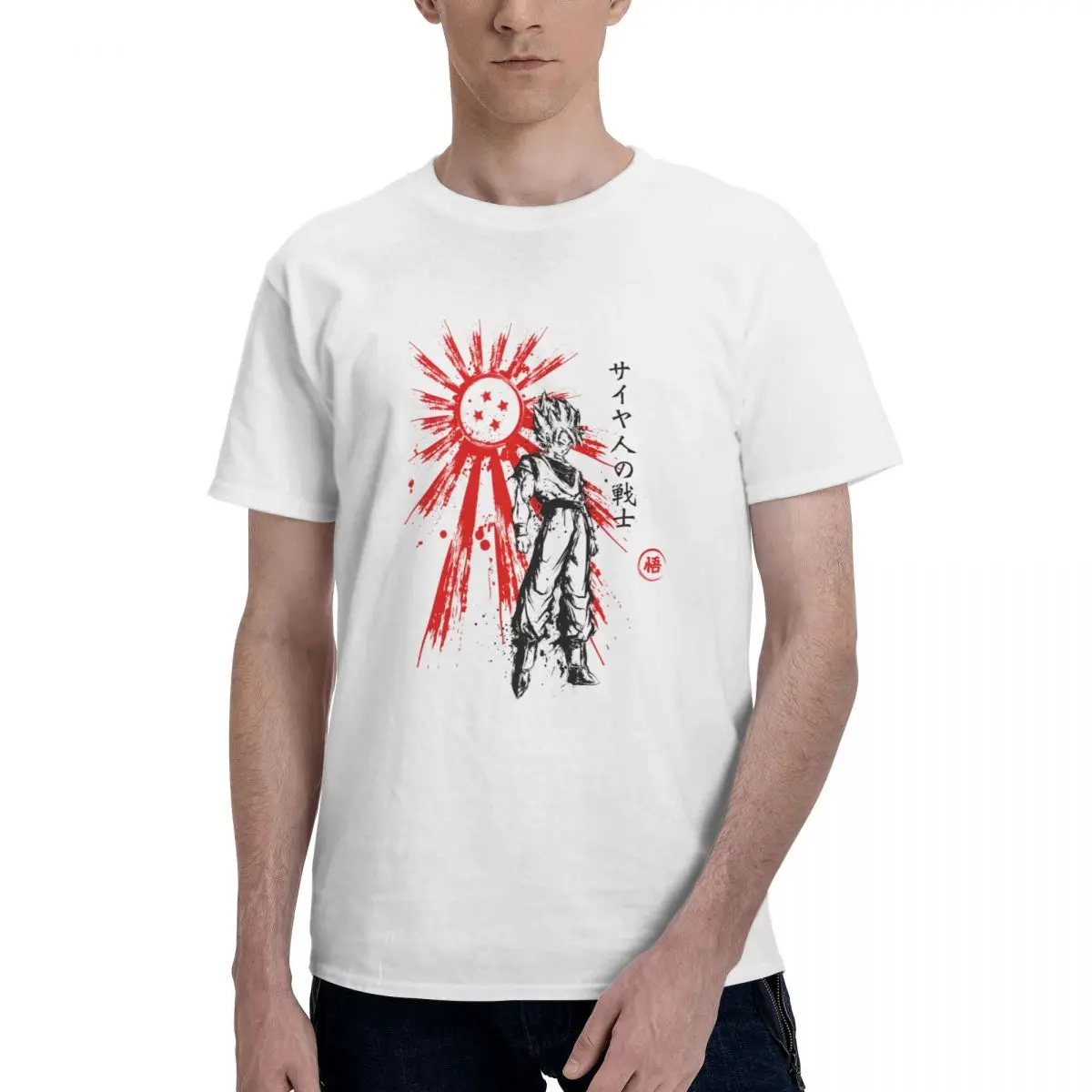 

Cool Bandai Dragon Ball Saiyan Warrior T-Shirts Men Crew Neck Cotton T Shirts Anime Short Sleeve Tee Shirt 4XL 5XL Clothing
