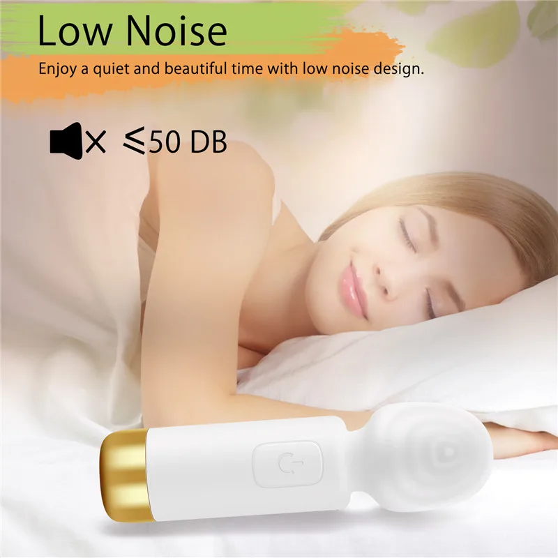 GUIMI мощная волшебная палочка Вибраторы интимные игрушки для взрослых 7 скоростей