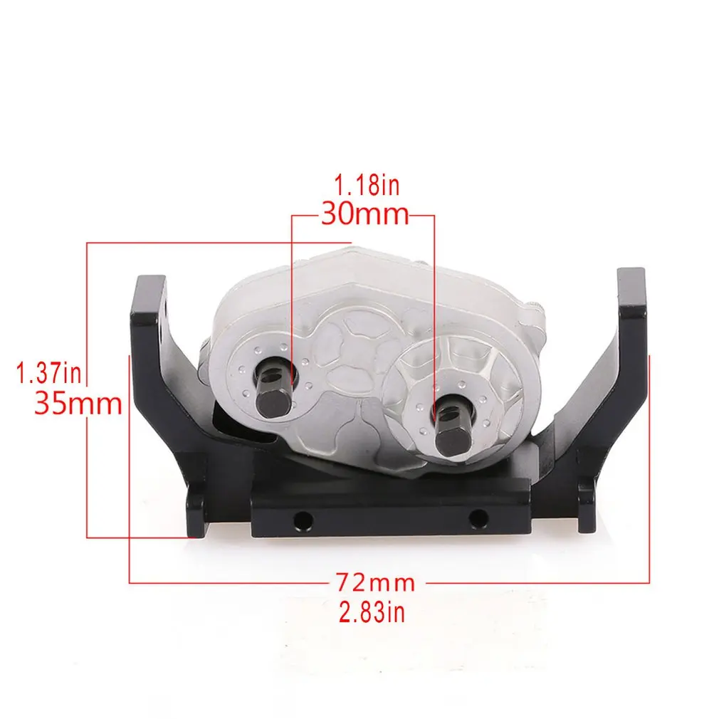 

Remote Control Car Universal Metal Gearbox With Base Durable Practical Remote Control Car Accessories