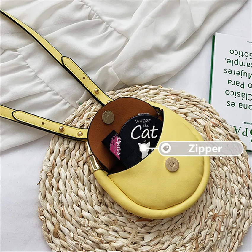 

TOYOOSKY Super Mini Round PU Leather Crossbody Bags For Women 2020 Summer Cute Shoulder Handbags and Purses Lady Travel Totes