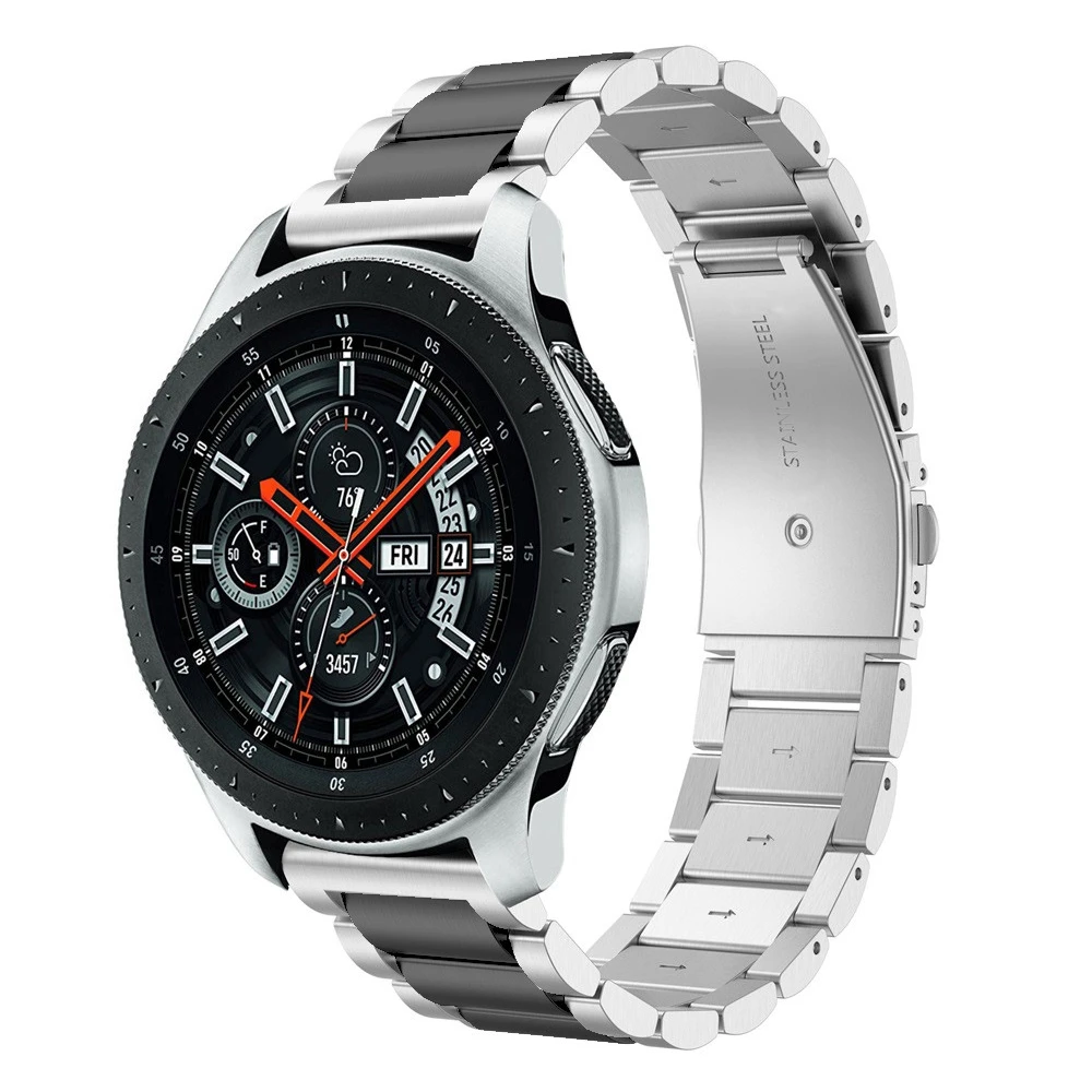 Ремешок для часов 20 мм Galaxy Watch active2 44 40 ремешок 22 браслет из нержавеющей стали samsung