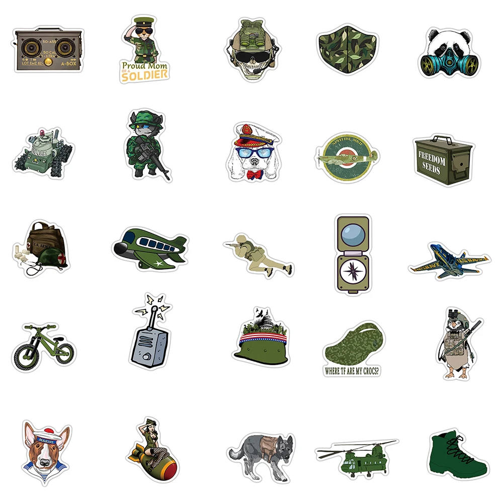 10/30/50 шт. водонепроницаемые наклейки на ноутбук скейтборд мотоцикл гитару