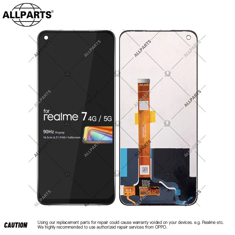 

6.5 " IPS Display for OPPO Realme 7 LCD Touch Screen Replacement RMX2155 RMX2111 Original Realme7 Global 4G 5G Version