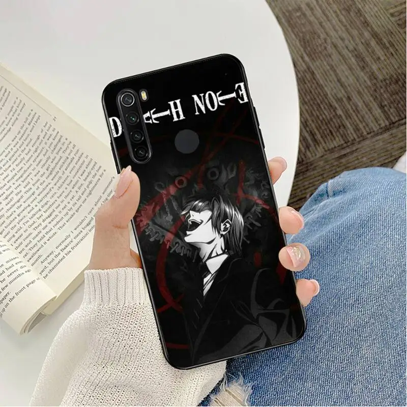 Чехол для телефона с рисунком манги тетрадь смерти чехол s Redmi Note 8Pro 8T 6Pro 6A 9 8 7 7A note 5