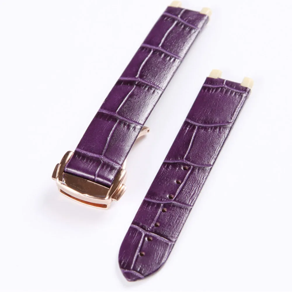 Подходит для OMEGA butterfly flying bird nest LADYMATIC вогнутый интерфейс серии Складная Пряжка 16 мм женские часы ремешок