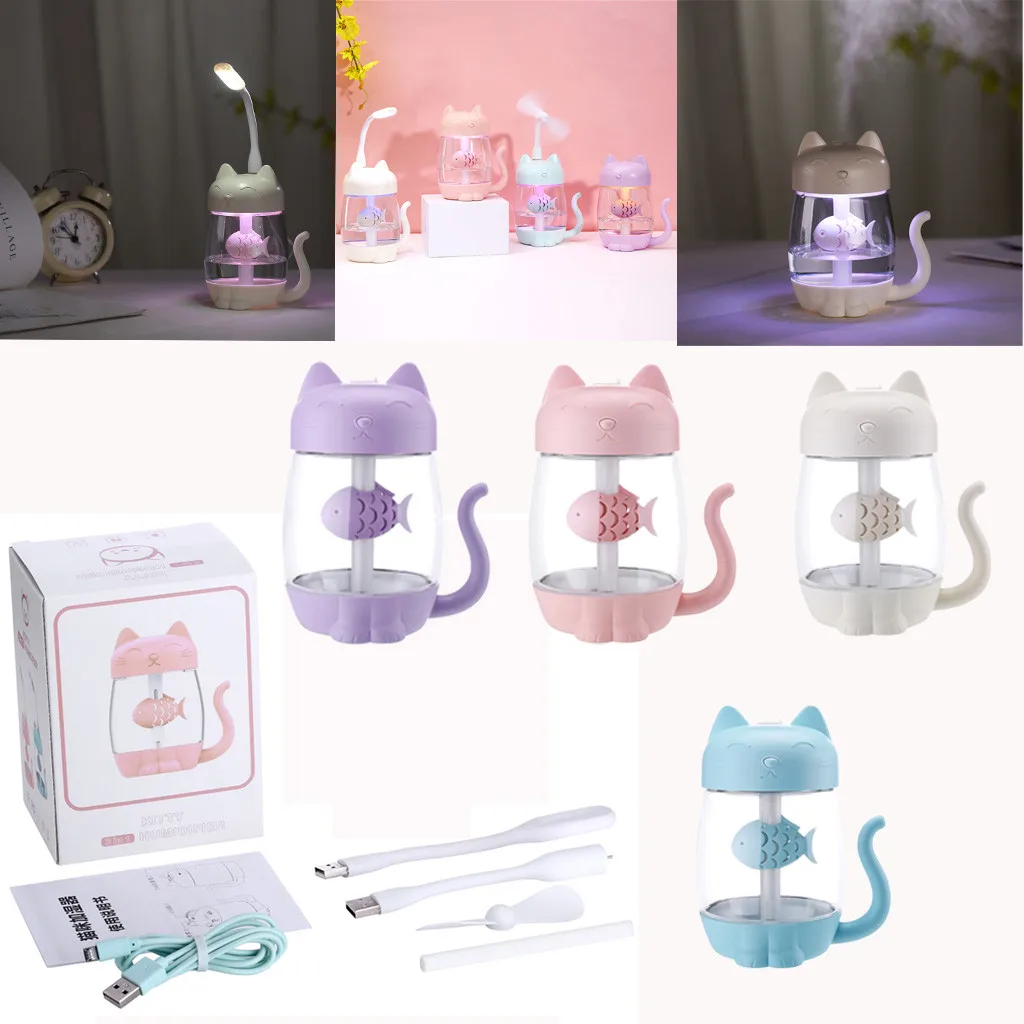 Gacsidy store воздухоочиститель ароматерапия кошки милые подарки увлажнитель