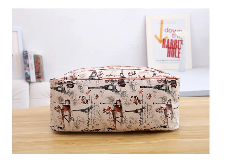WOBAG новые женские дорожные сумки модные из искусственной кожи большой емкости Водонепроницаемые с принтом багажные сумки мужские повседневные дорожные сумки