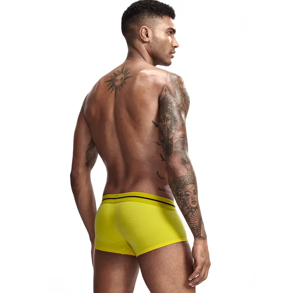 JOCKMAIL боксер для мужчин Новое модное мужское белье сексуальные мужские боксеры U выпуклая сепарация боксер homme подарок для мужчин cueca Gay