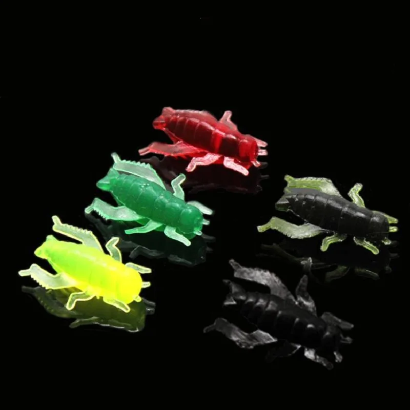 Bammax рыболовная Lures15Pcs 0 7 г 2 1 см мягкие силиконовые приманки искусственные черви