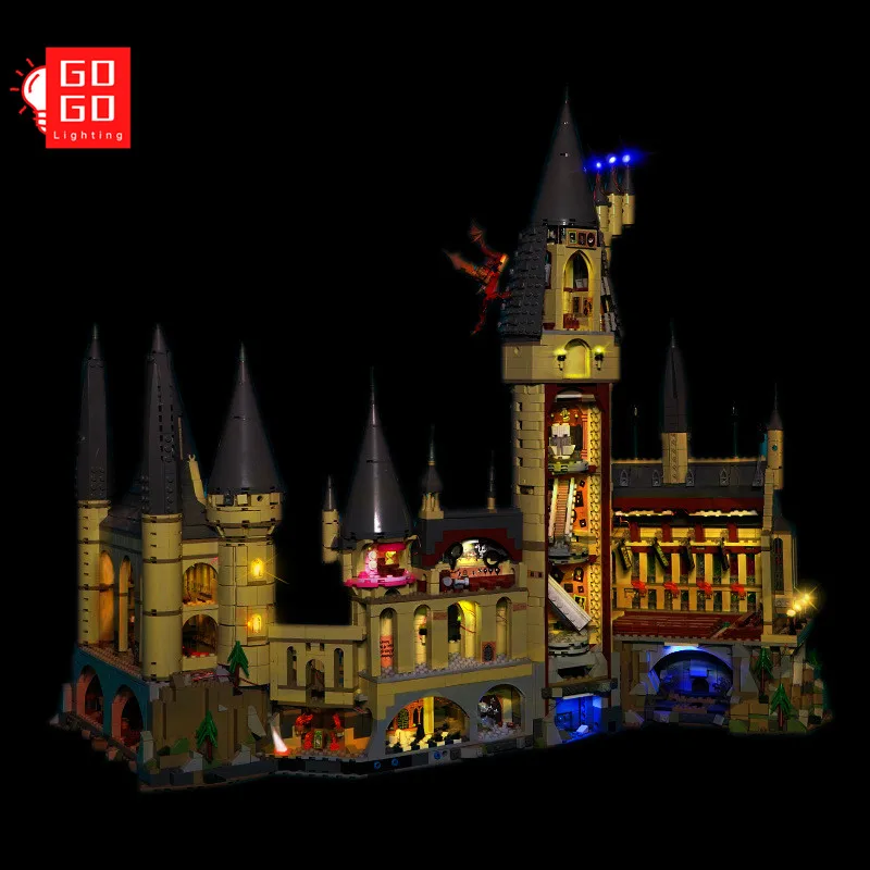 

GOGOMOC Brand LED Light Up Kit For lego 71043 model light (only light no model)