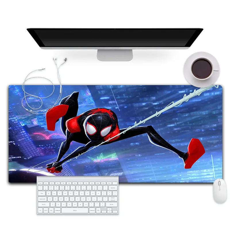 Disney мстители Человек паук Мышь Pad негабаритные компьютерные коврики с рисунками