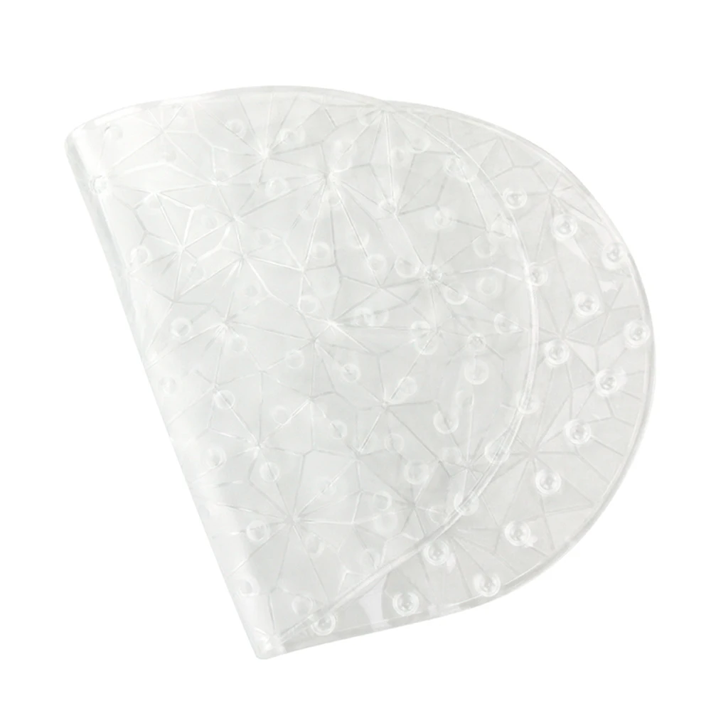 Hot Shower Safety Mats Feet Massage Anti-Bacteria Transparent 3D Non Slip Bath Mat Bathroom Bathtub Floor Pad with Suction Cups | Дом и сад