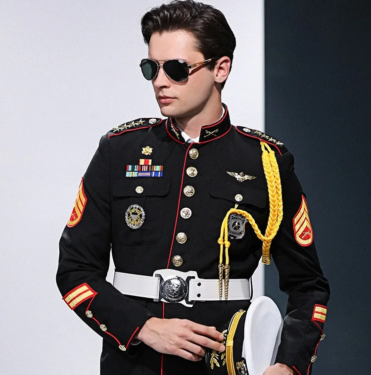 Осенний костюм капитана моряка качественная униформа роскошные охранники