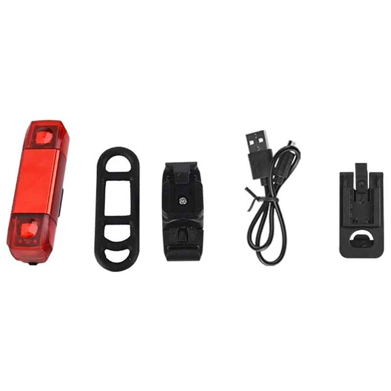 Cycling Taillights Bicycle Warning Long Strip Usb Charging Rear Lights Equipment | Спорт и развлечения