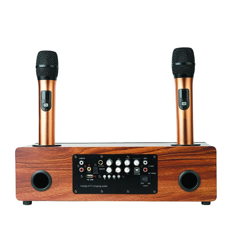 

Karaoke Recording Microphone Wireless Singing Audio Professional Bluetooth Speaker For Home Use
