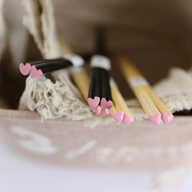 Кухонная посуда прочная 1 пара палочек для еды влюбленных Экологичная