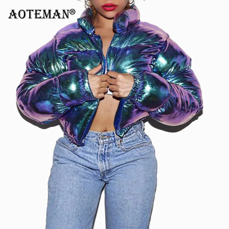 

Women Winter Coats Bomber Jackets Warm Parkas Overall Female Sport Outwear Fashion Baseball Jacket Casual Women Clothing LL195