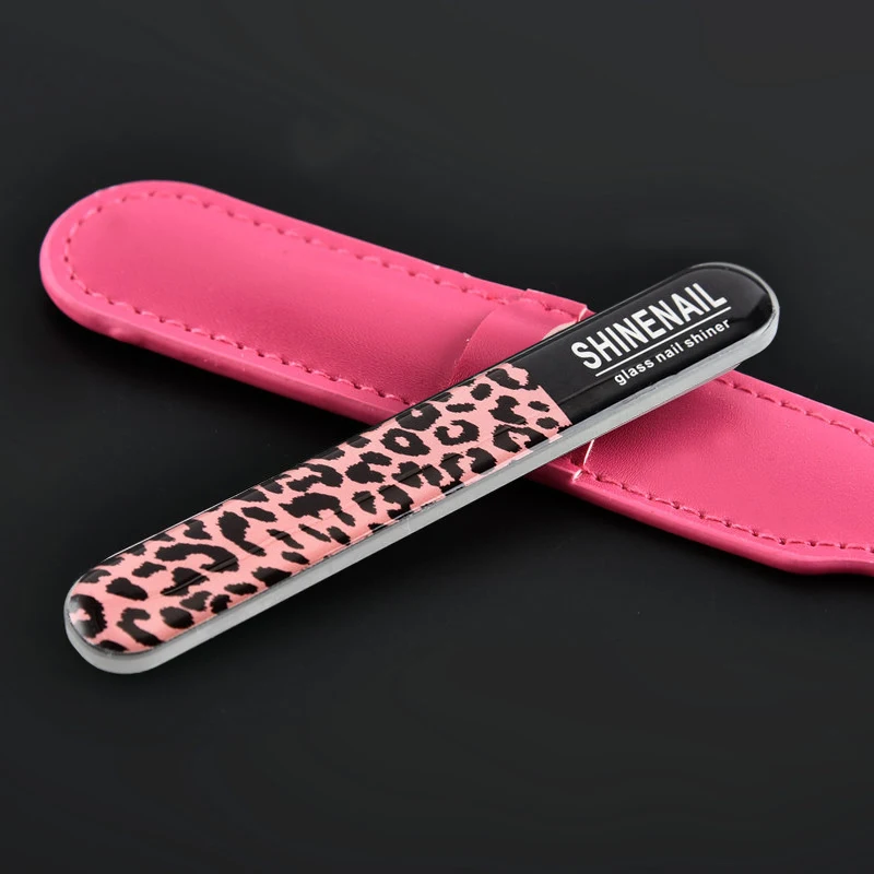 

LIZY Repeatable Use Round Printed Polished Nail File Shine Nail Polishing File Manicure Care Nail Art Beauty Tools