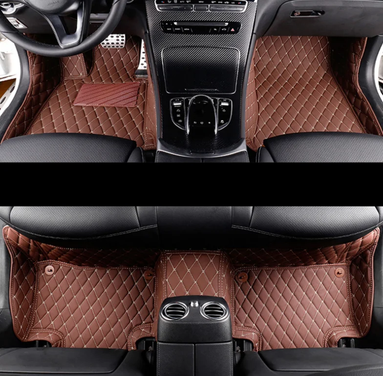 

for HONDA stream leather car floor mat 2006 2007 2008 2009 2010 2011 2012 2013 2014 rug carpet interior styling