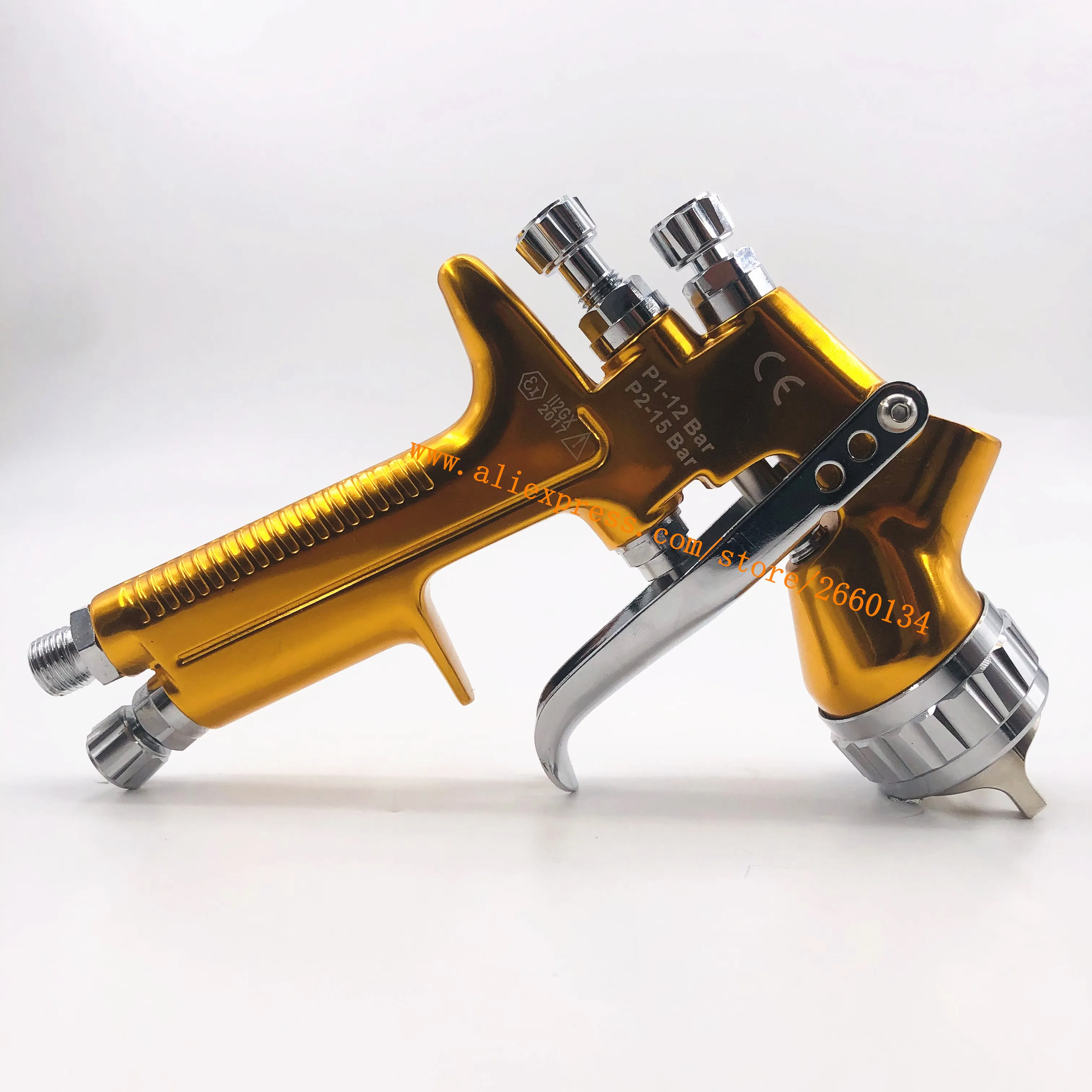 Ограниченная серия gold GFG Pro TT Профессиональный распылитель HVLP автомобильная краска самоокраска эффективный распылитель