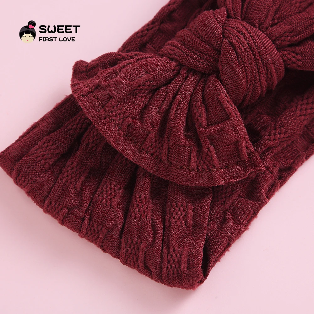 Платье с бантом для новорожденных украшение детей повязка на голову малышей