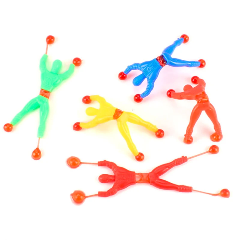 

10pcs/lot Novelty products toy slime Viscous Climbing Action Figure funny gadgets for Children Gift Toy