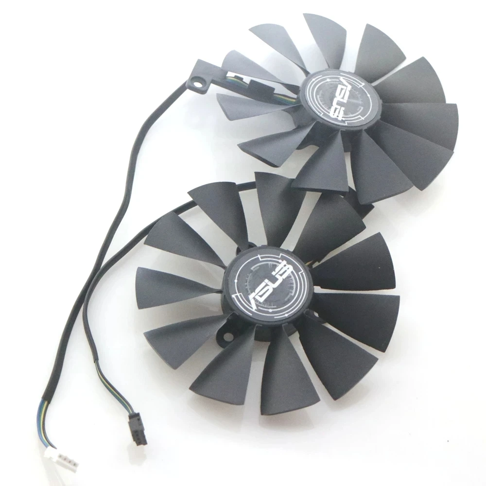 FDC10U12S9-C 12V 0.35A 88 мм видеокарта вентилятор для ASUS DUAL RTX 2060 6G 2070 2080 O8G-EVO охлаждения -
