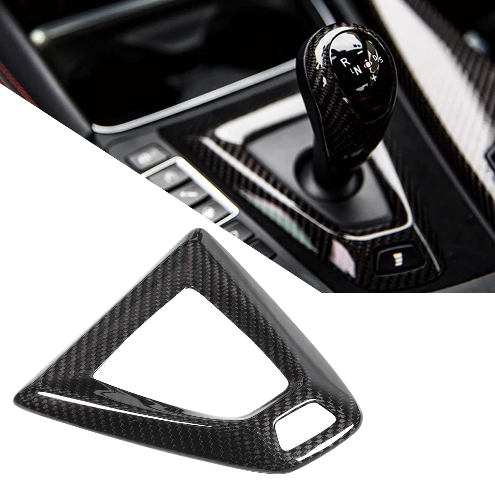 

Carbon Fiber CF DCT Shifter Panel Trim Surround Cover Fits For M3 M4 F80 F82