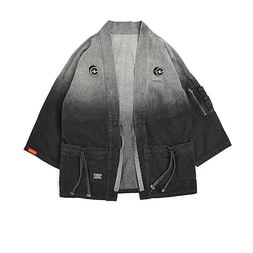Кимоно куртка techwear в японском стиле Уличная одежда теквир|Мужские куртки| |