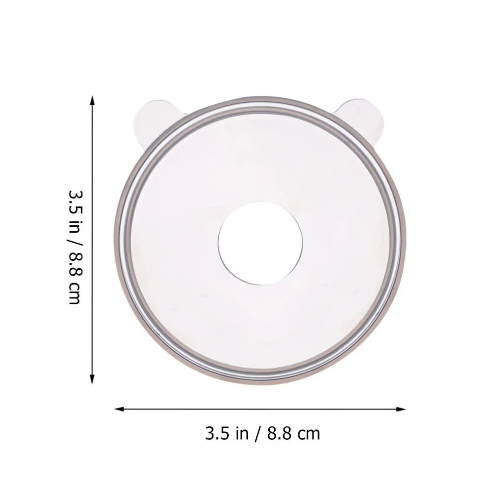 

3Pcs Splash-proof Cup Covers Cocktail Shaker Covers Press Cup Lids