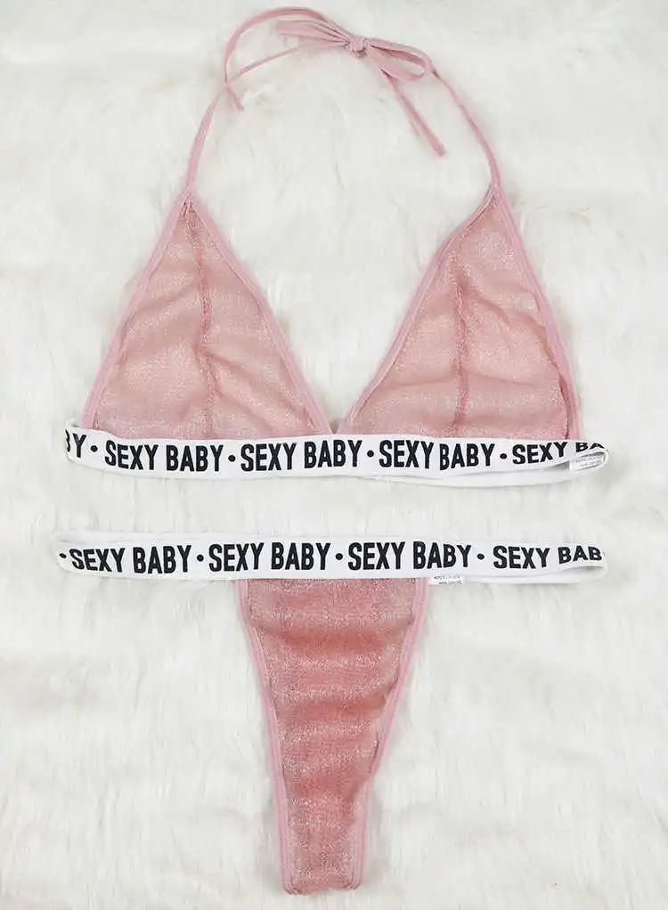 

New Hot Sexy Baby Two - Piece Bikini , European And American-Style Sexy Beach Swimsuit