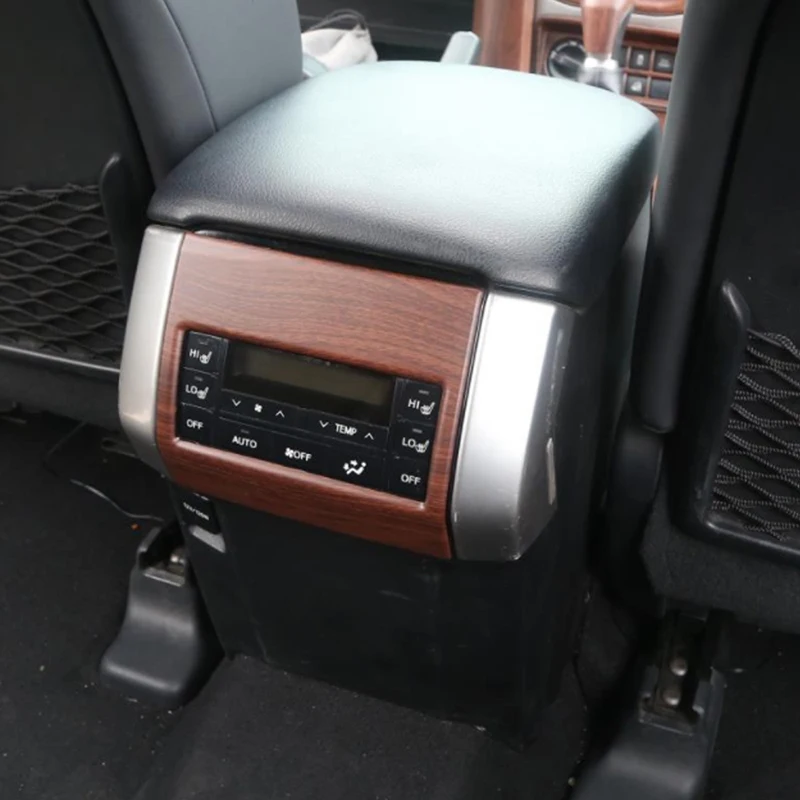 Карманго для Toyota Land Cruiser Prado 150 задняя панель A/C вентиляционное отверстие панель Крышка отделка рамка наклейка аксессуары