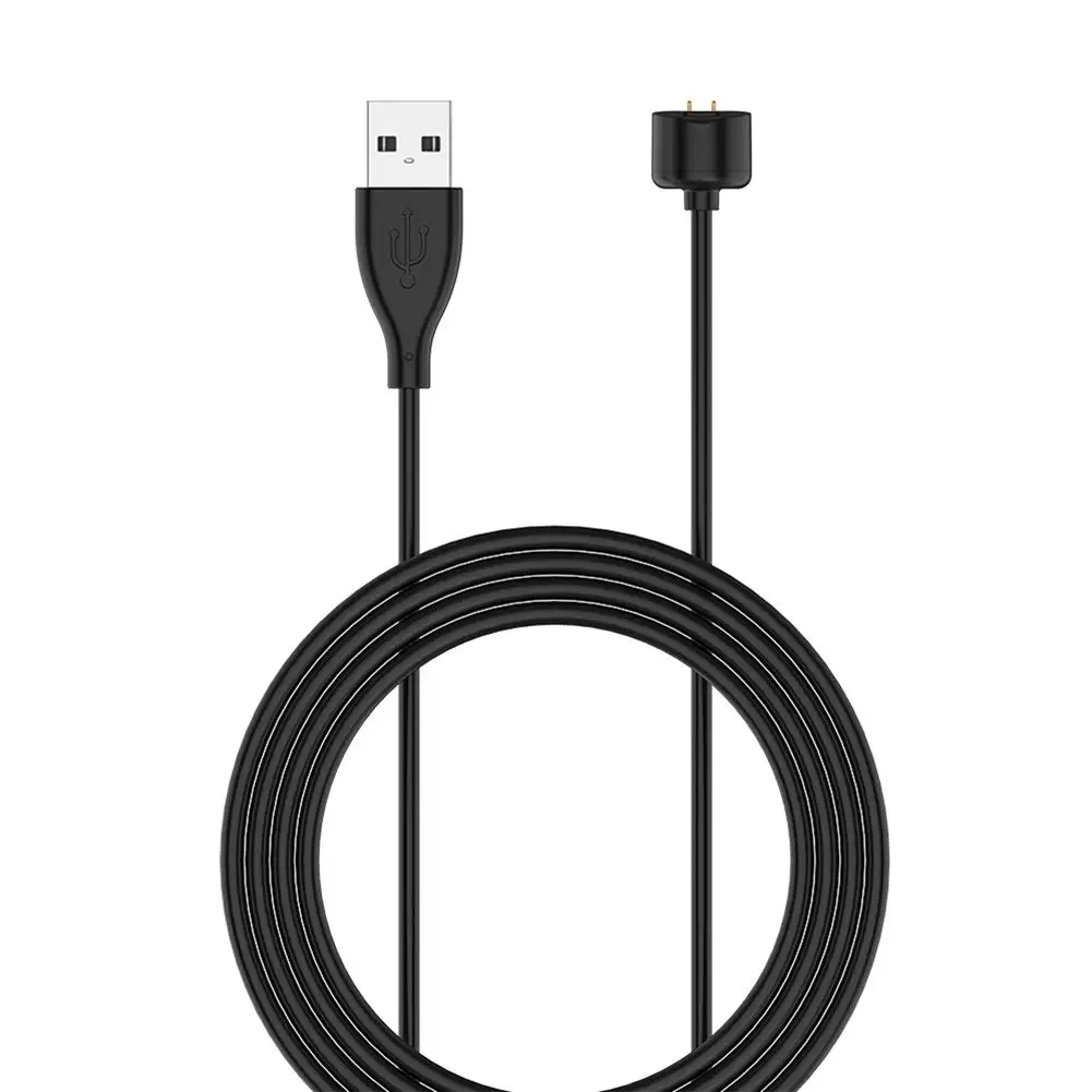 Зарядный кабель 50 см для браслета Xiaomi 5 Mi Band 5, Магнитный зарядный кабель с поглощением шнура, оригинальный USB-адаптер для зарядного устройств...