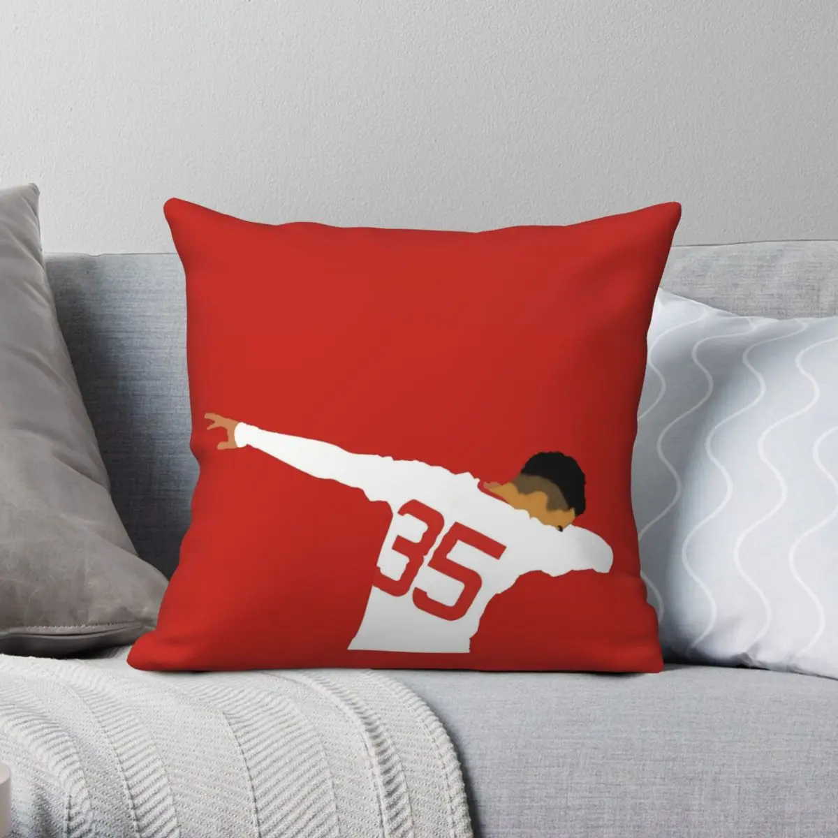 

Jesse Lingard Pillowcase Polyester Linen Velvet Creative Zip Decor Pillow Case Home Cushion Case 45x45