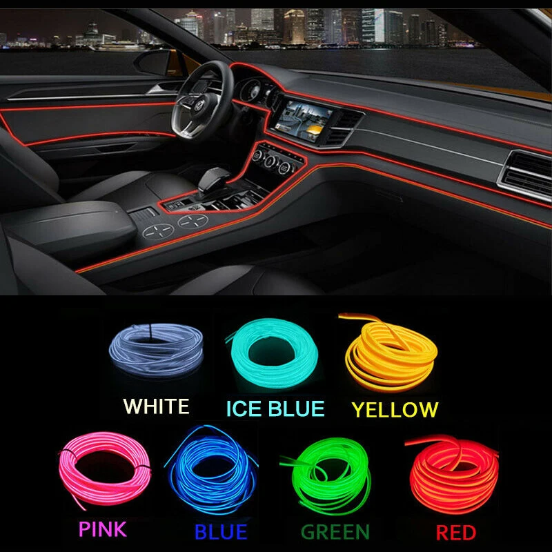 Светодиодная лента холодсветильник света для салона автомобиля 3/5 м|Лепнина