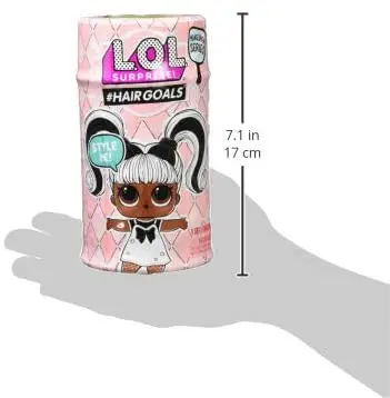 

L.O.L. Surprise Hairgoals Makeover Series with 15 Surprises, Multicolor 100% Original MGA LOLs Dolls best gifts for Kids