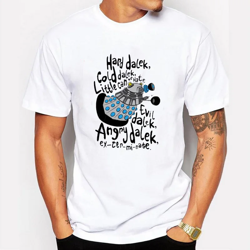 Мужская футболка с короткими рукавами Повседневная и забавная буквенным принтом