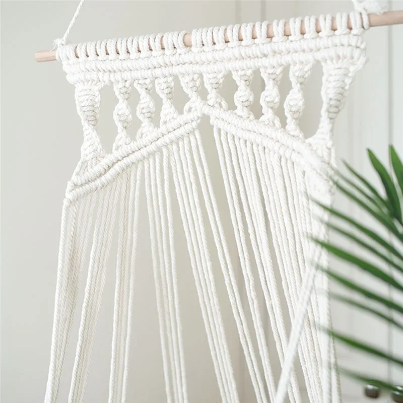 

Bohemian Handwoven Tapestry Cotton Pet Cat Hammock Swing Bed Macrame For Home Bedroom Decoration Wall Hanging Without Mat