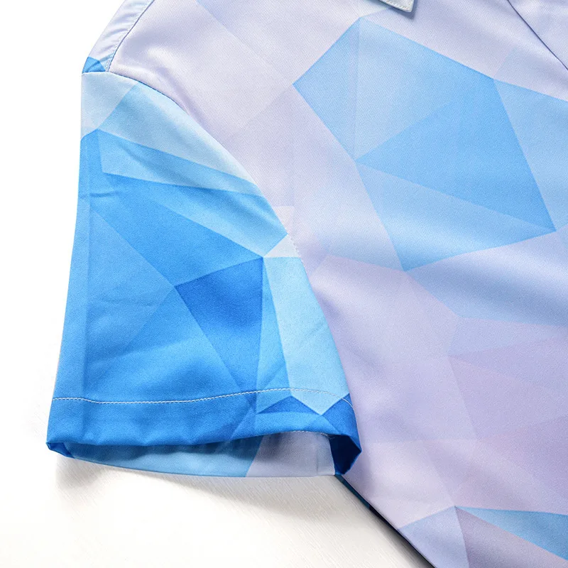 Вечерние комбинезоны летние модные мужские с геометрическим принтом на рукавах